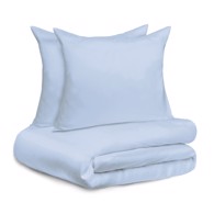 Wonder Living Sengetøj - Bambus Light Blue